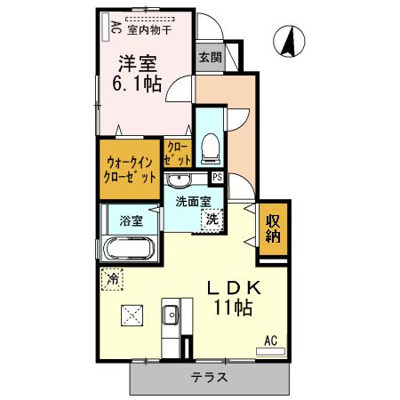 佐世保市中南部 構造:軽量鉄骨造