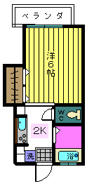 佐世保市中心部 構造:木造